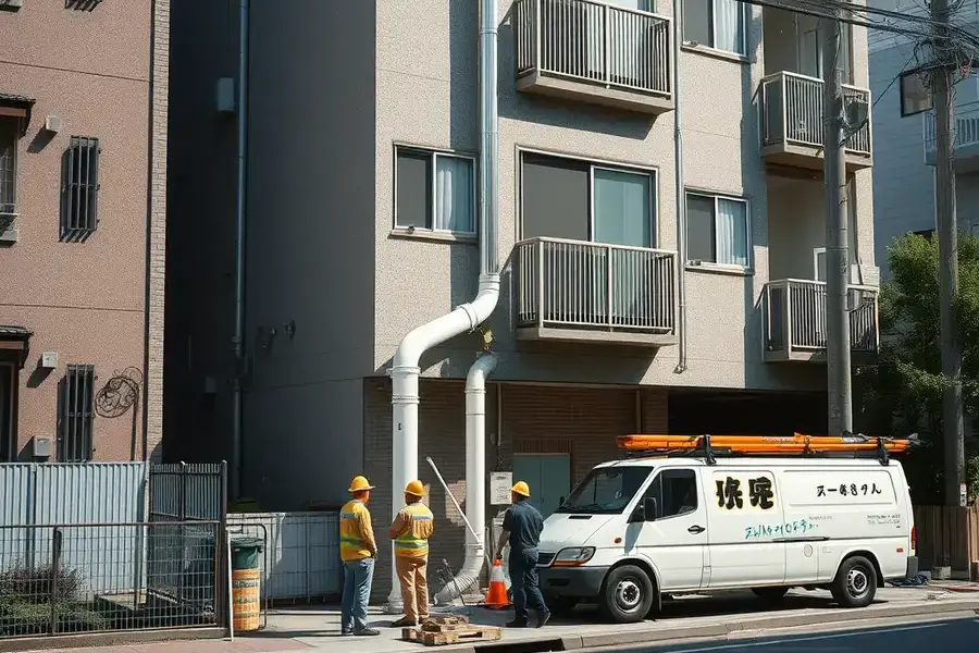 集合住宅排水管更新プロジェクト